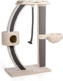 CanadianCat Company XXL Kratzbaum Granville für große Katzen beige grau mit Sisal ca. 157 x 60 x 170 cm – Bild 1 von 13