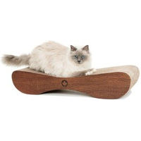 Produktbild von CanadianCat Company XXL Satellite 2.0 Lounge Kratzmöbel für Katzen aus Kratzpappe Braun