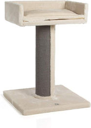 CanadianCat Kratzbaum Residenz XXL für Katzen, stabil mit Sisal-Kratzsäule, 60 x 60 x 90 cm, beige/anthrazit – Bild 1 von 1