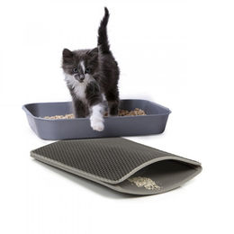 Produktbild von Canadiancat Zaubermatte aus High-Tech-Schaumstoff in Anthrazit Größe S