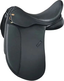 Produktbild von Canaves Dressursattel aus Leder für Pferde 17.5''