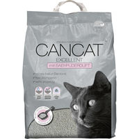 Produktbild von CANCAT Excellent Katzenklumpstreu aus Bentonit mit Babypuder Duft Grau - 2 x 12 kg