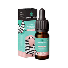 Produktbild von Candid Tails Lachsöl mit CBD zur Beruhigung und Unterstützung der Gelenke und des Immunsystems 10 ml