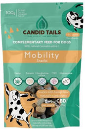 Candid Tails Mobility+ CBD Funktionssnacks für Hunde unter 15 kg 50 Stück – Bild 1 von 2