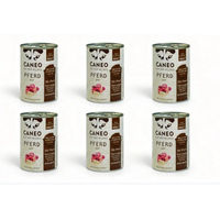 Produktbild von Caneo Pferd pur getreidefrei Hypoallergenes Pferdefutter 6 x 400 g