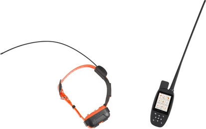 Produktbild von Canicom Num'axes GPS-Tracker Hundehalsband wasserfest Schwarz Orange für erwachsene Hunde
