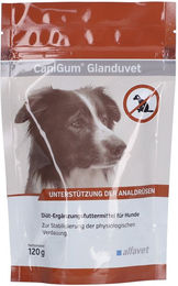 CaniGum Glanduvet Leckerli zur Unterstützung der Magen-Darm-Verdauung mit Probiotika 120 Stück – Bild 1 von 2
