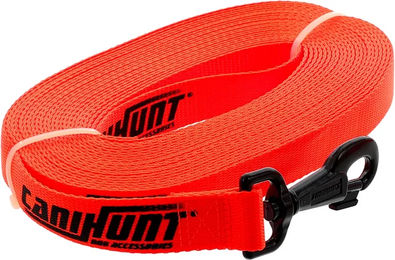 Canihunt Hunter First Hundeleine aus flachem Polyester in Orange – Bild 1 von 1