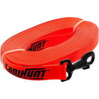 Produktbild von Canihunt Hunter First Hundeleine aus flachem Polyester in Orange
