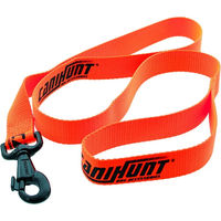 Produktbild von Canihunt Hunter First Hundeleine aus Polyester in Orange und Schwarz 120 cm