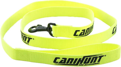 Produktbild von Canihunt Hunter Hundeleine aus Nylon in Gelb 150 cm