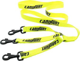 Produktbild von Canihunt Hunter Schleppleine aus Polyester für Hunde mit integriertem Dreifachversteller