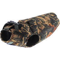 Produktbild von Canihunt Neopren Rettungsweste für Hunde Schwarz Größe L