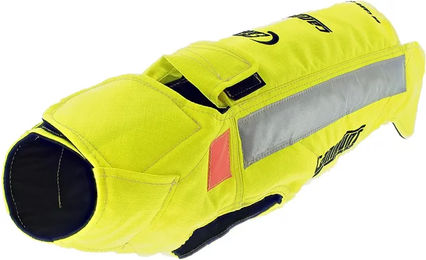 Produktbild von Canihunt Protect Pro Cano Sicherheitsweste für Hunde aus Polyester in Gelb