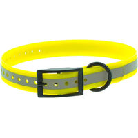 Produktbild von Canihunt Reflektierendes Hundehalsband aus Polyester Gelb Waterproof