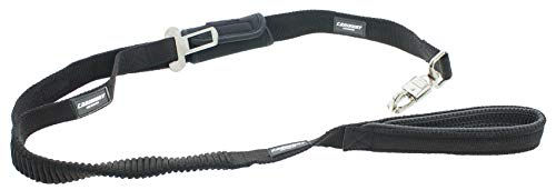 Canihunt Tactical Hundeleine Schwarz mit elastischem Gurt und Karabinerhaken – Bild 1 von 1