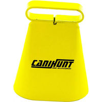 Produktbild von Canihunt Viper Glocke aus Metall Gelb für erwachsene Tiere