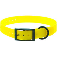 Produktbild von Canihunt Xtreme Hundehalsband aus Polyurethan Gelb Waterproof mit doppelter Schnalle