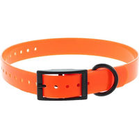 Produktbild von Canihunt Xtreme Hundehalsband aus Polyurethan mit doppelter Schnalle wasserfest Orange
