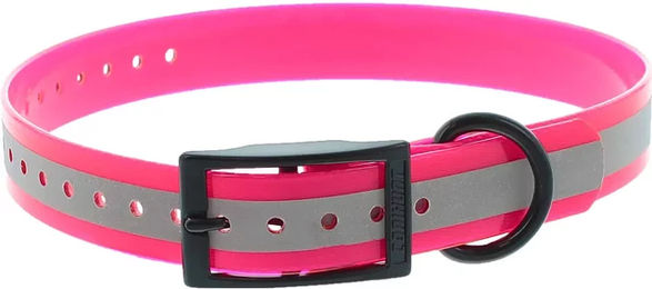 Produktbild von Canihunt Xtreme Reflektierendes Hundehalsband aus Polyurethan wasserdicht Rosa
