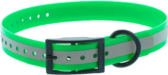 Produktbild von Canihunt Xtreme Reflektierendes Hundehalsband aus wasserfestem Polyurethan in Grün