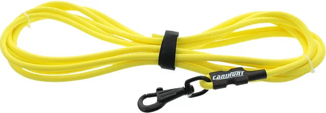 Produktbild von Canihunt Xtreme Runde Hundeleine aus Biothane Gelb Waterproof 1000cm