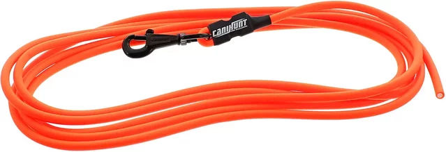 Produktbild von Canihunt Xtreme Runde Hundeleine aus Edelstahl in Orange
