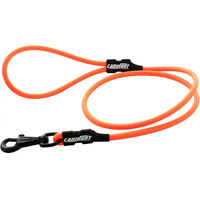 Produktbild von Canihunt Xtreme Runde Hundeleine aus Kunststoff Orange 120 cm wasserabweisend