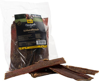 Produktbild von Caniland Kausnack Angusrind Schlundfleisch Monoprotein Hypoallergen 5 x 100 g - 5 x 100 g