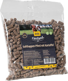 Produktbild von Caniland Soft Happen Belohnungssnack Pferdefleisch getreidefrei und glutenfrei 540 g - 540 g