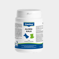 Produktbild von Canina Algenkalk Mineralstoff-Nahrungsergänzung für Haustiere aller Altersstufen und Größen 125 g - 125 g
