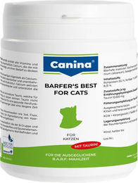Canina Barfers Best Nahrungsergänzung für Katzen mit Vitaminen und Mineralstoffen 180 g - 180 g – Bild 1 von 3