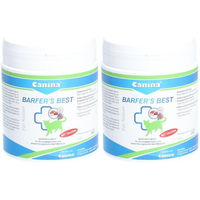 Produktbild von Canina Barfers Best Nahrungsergänzung Pulver für Hunde zur Unterstützung von Gelenken, Knochen, Haut und Fell 1000g
