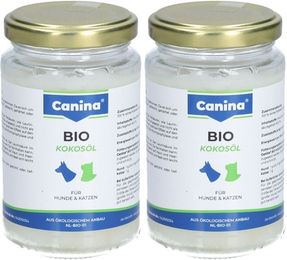 Produktbild von Canina Bio Kokosöl für Haut und Fell sowie Verdauung 400g