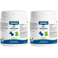 Produktbild von Canina Bio-Seealgenmehl Pulver als Nahrungsergänzung für Hunde und Katzen zur Unterstützung von Haut und Fell 250g