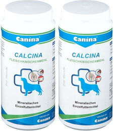 Canina Calcina Fleischknochenmehl Mineralfutter zur Unterstützung von Gelenken, Muskeln und Knochen für Hunde aller Größen und Altersstufen 500g – Bild 1 von 1