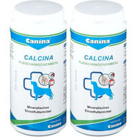 Produktbild von Canina Calcina Fleischknochenmehl Mineralfutter zur Unterstützung von Gelenken, Muskeln und Knochen für Hunde aller Größen und Altersstufen 500g