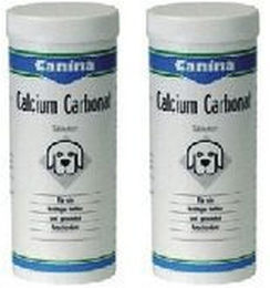 Produktbild von Canina Calcium Carbonat Mineralfutter Tabletten für Hunde und Katzen zur Unterstützung von Gelenken, Muskeln und Knochen 2000g