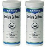 Produktbild von Canina Calcium Carbonat Mineralfutter Tabletten für Hunde und Katzen zur Unterstützung von Gelenken, Muskeln und Knochen 2000g