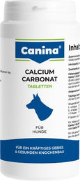 Canina Calcium Carbonat Tabletten zur Unterstützung von Knochen und Gelenken für Hunde 1 kg - 1000 g – Bild 1 von 6