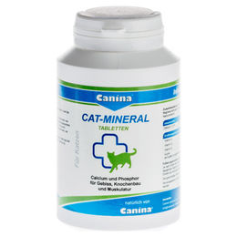 Canina Cat-Mineral Tabletten für Katzen zur Unterstützung von Gelenken, Knochen und Zahnpflege 150 g - 150 g – Bild 1 von 5