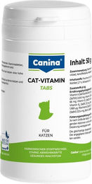 Canina Cat-Vitamin Tabs Nahrungsergänzung für Katzen zur Unterstützung von Immunsystem und Verdauung 125 g - 125 g – Bild 1 von 2