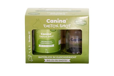 Canina Detox-Shot Nahrungsergänzung Pulver für Hunde 120 g – Bild 1 von 6