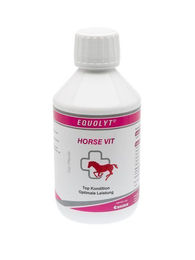 Produktbild von Canina EQUOLYT Horse Vit Ergänzungsfutter für Pferde mit Vitaminen zur Unterstützung des Immunsystems 250ml - 250 ml