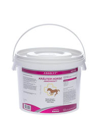 Produktbild von Canina EQUOLYT Kräuter Horse Abwehrkraft Ergänzungsfutter zur Immunstärkung für Pferde als Pulver - 1000 g