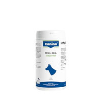 Produktbild von Canina Fell O.K. Haut-Fell-Supplement Tabletten für Hunde 1 kg - 1000 g