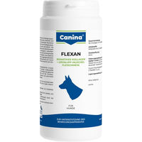 Produktbild von Canina Flexan Gelenk-Supplement mit bioaktivem Kollagen und Grünlippmuschel Pulver 150 g - 150 g