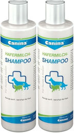 Produktbild von Canina Hafermilch-Shampoo zur Beruhigung von Haut und Fell für Katzen aller Altersstufen 250 ml