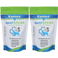 Produktbild von Canina Hanf Sticks Veganer Funktionssnack für Hunde ohne tierisches Protein 200g