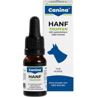 Produktbild von Canina Hanf-Tropfen mit natürlichem CBD 10 ml - 10 ml